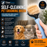 Stainless Double-sided Pet Brush Hair
