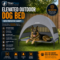 Elevated Outdoor Dog Bed